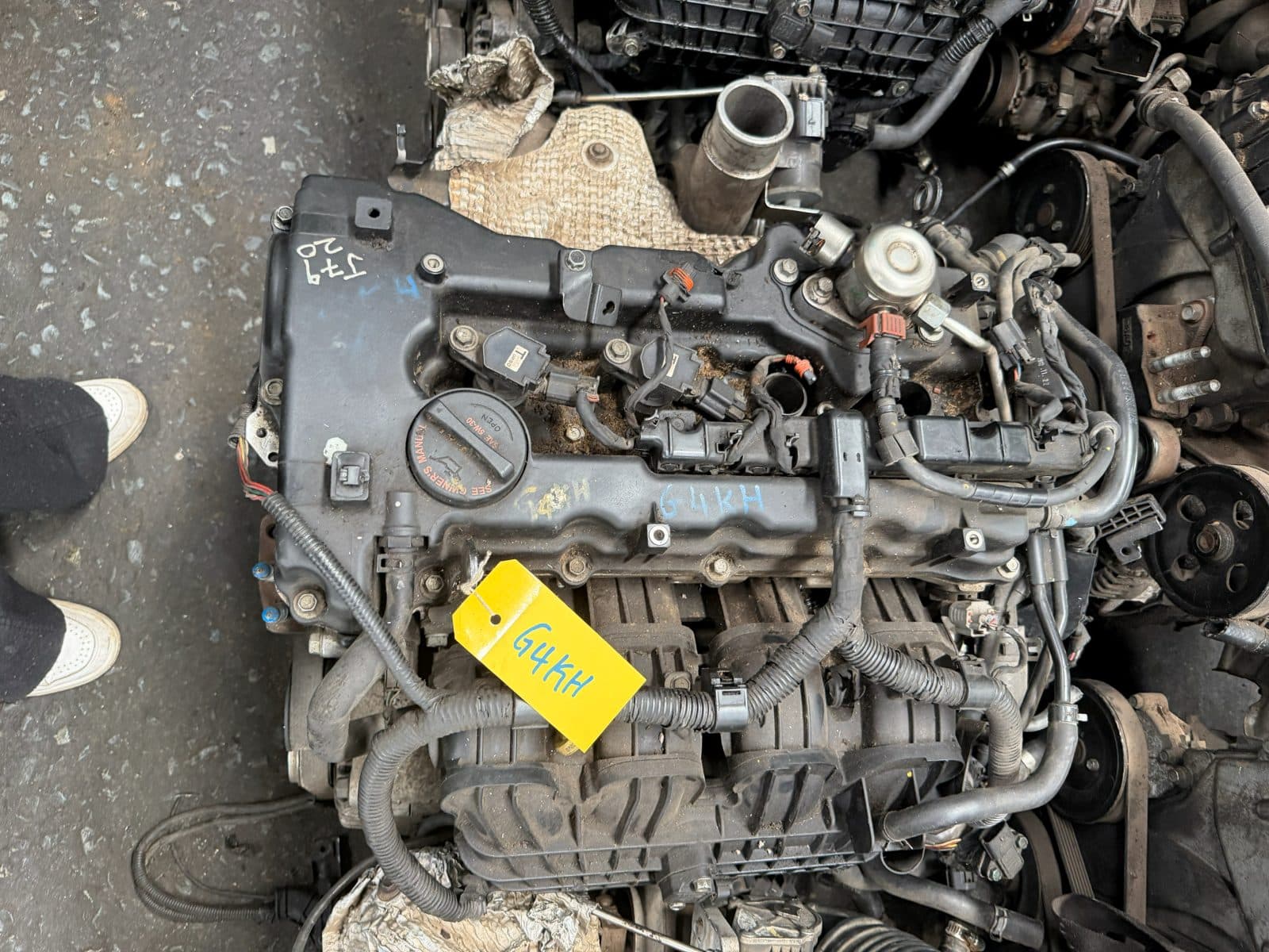 Used Hyundai G4KH 2.0 T-GDI turbo engine